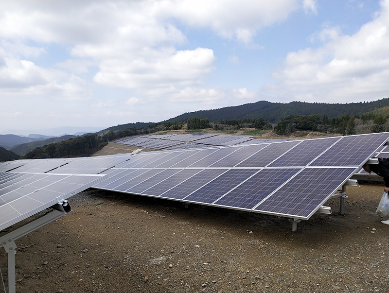 太陽エネルギー地面プロジェクト8 MW